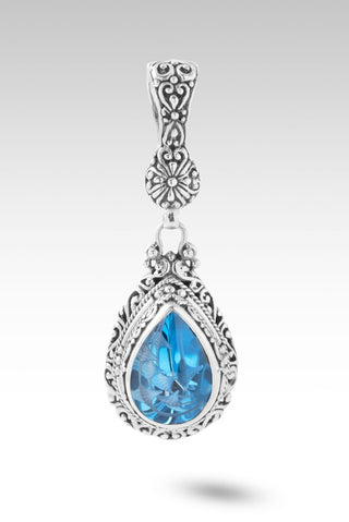 Found by Most High Pendant™ in Swiss Blue Topaz - Single Stone - only found at SARDA™