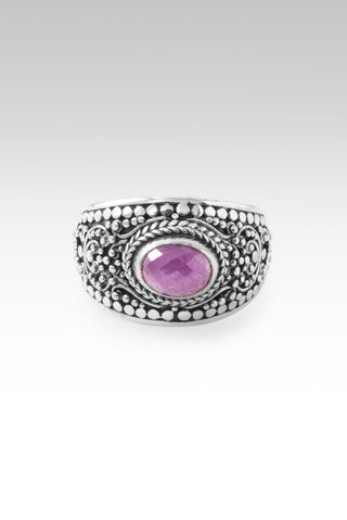 Freely Given Love Ring II™ in Tanzanian Ruby - Statement - only found at SARDA™