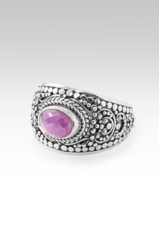 Freely Given Love Ring II™ in Tanzanian Ruby - Statement - only found at SARDA™