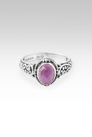 Freely Given Love Ring™ in Tanzanian Ruby - Dinner - only found at SARDA™