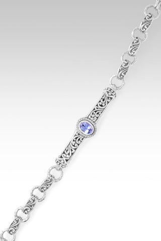 Freely Given, Not Earned Bracelet™ in Tanzanite - Multi Link - only found at SARDA™