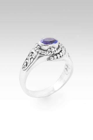 Freely Given, Not Earned Ring II™ in Tanzanite - Dinner - only found at SARDA™