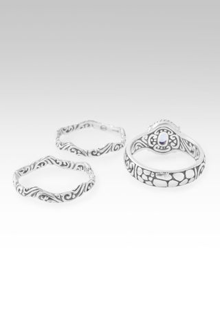 Freely Given, Not Earned Ring™ in Tanzanite - Stackable - only found at SARDA™