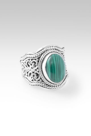 Fullness of Joy Ring™ in Malachite - Statement - only found at SARDA™