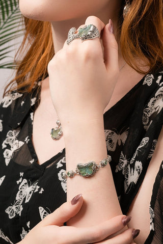 Fullness of Peace Bracelet™ in Labradorite & Black Stone, Peridot & Mint Kyanite - Multi Stone - only found at SARDA™