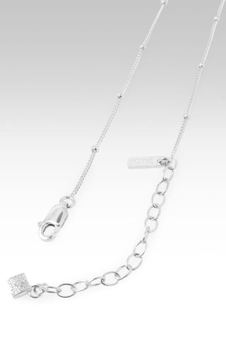 Fullness of Peace Necklace™ in Labradorite & Black Stone - Single Stone - only found at SARDA™