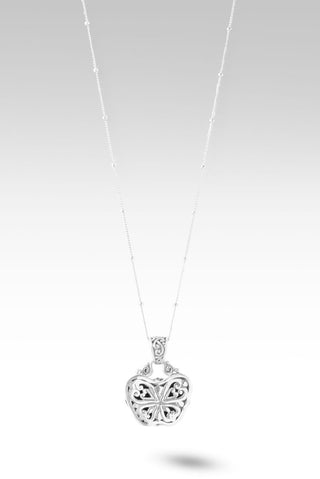 Fullness of Peace Necklace™ in Labradorite & Black Stone - Single Stone - only found at SARDA™