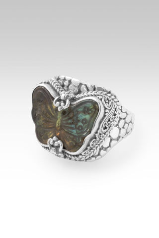 Fullness of Peace Ring™ in Labradorite & Black Stone - Statement - only found at SARDA™