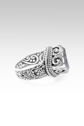 Gave It All Ring™ in Prasiolite - Dinner - only found at SARDA™