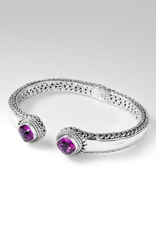 Generosity Prospers Tip-to-Tip Bracelet™ in Magenta Lab Created Sapphire - Tip-to-Tip - SARDA™