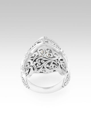 Gentle and Humble in Heart Ring™ in Prasiolite - Dinner - only found at SARDA™