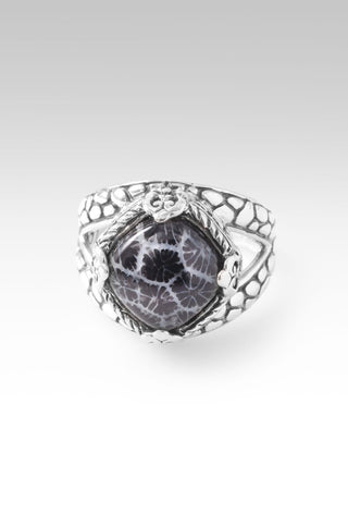 Gentle & Humble Ring™ in Black Indonesian Coral - Statement - only found at SARDA™