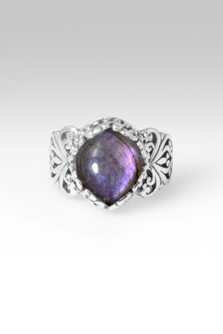 Gentle Radiance Ring™ in Purple Labradorite - Dinner - only found at SARDA™