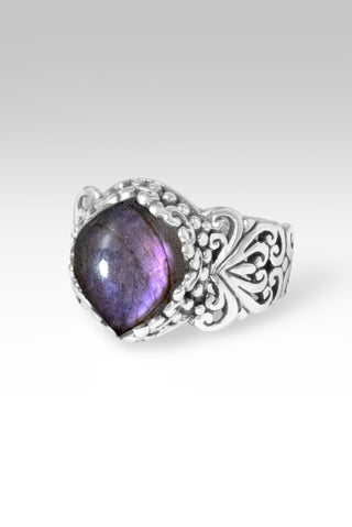 Gentle Radiance Ring™ in Purple Labradorite - Dinner - only found at SARDA™