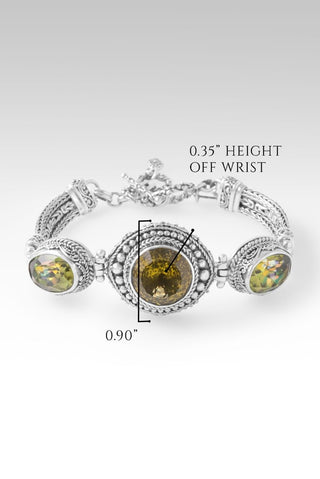 Give Him UR Fears Bracelet™ in Olive Quartz & Willy Nilly™ Mystic Quartz - Multi Stone - only found at SARDA™