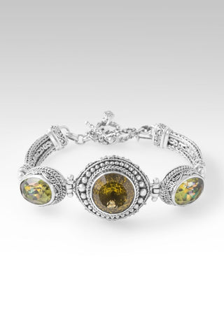 Give Him UR Fears Bracelet™ in Olive Quartz & Willy Nilly™ Mystic Quartz - Multi Stone - only found at SARDA™