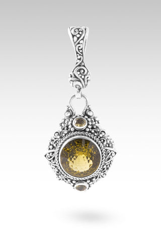 Give Him UR Fears Pendant™ in Olive Quartz - Dinner - only found at SARDA™