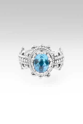 Given Another Chance Ring™ in Arctic Blue Topaz - Dinner - only found at SARDA™