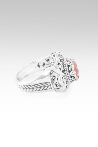 Given New Name Ring™ in Padparadscha Lab Created Sapphire - Statement - only found at SARDA™