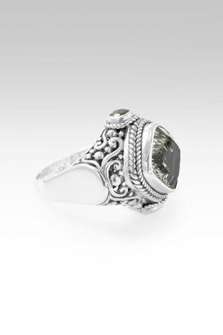 Glory To U Alone Ring™ in Prasiolite & Peridot - Dinner - only found at SARDA™