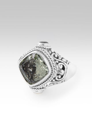 Glory To U Alone Ring™ in Prasiolite & Peridot - Dinner - only found at SARDA™