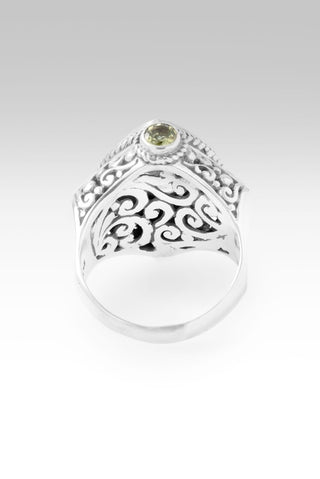 Glory To U Alone Ring™ in Prasiolite & Peridot - Dinner - only found at SARDA™