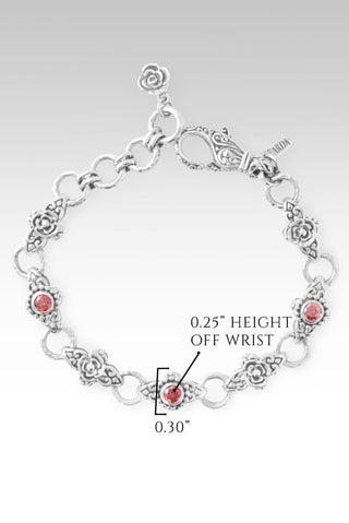 God Can Bracelet™ in Red Velvet Mystic Moissanite - Multi Stone - only found at SARDA™