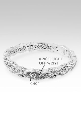 God Can & Will Bangle™ in Tree Of Life & Roses - Bangle - only found at SARDA™