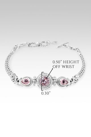 God Can & Will Bracelet™ in Pink Cashmere™ Mystic Quartz & Pale Plum™ Mystic Topaz - Multi Stone - only found at SARDA™