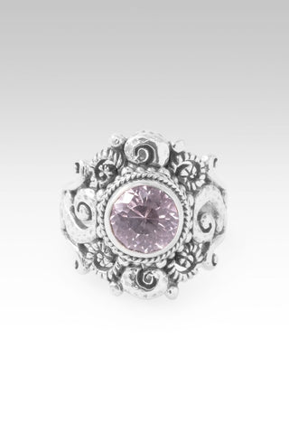 God Can & Will Ring II™ in Pink Cashmere™ Mystic Quartz - Dinner - only found at SARDA™