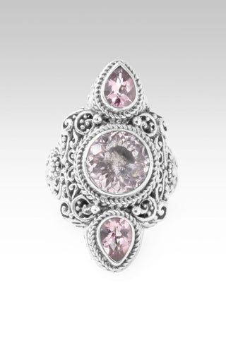 God Can & Will Ring™ in Pink Cashmere™ Mystic Quartz & Pale Plum™ Mystic Topaz - Dinner - only found at SARDA™