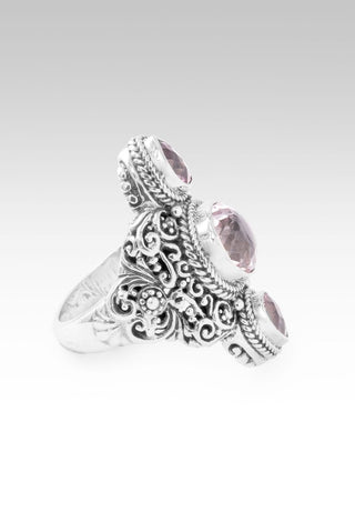 God Can & Will Ring™ in Pink Cashmere™ Mystic Quartz & Pale Plum™ Mystic Topaz - Dinner - only found at SARDA™