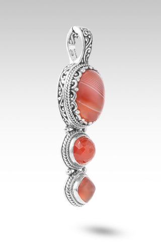 God Is Able Pendant™ in Carnelian Agate & Carnelian - Multi Stone - only found at SARDA™