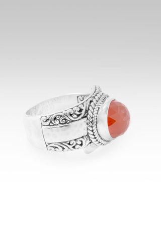 God Is Able Ring II™ in Carnelian - Dinner - only found at SARDA™