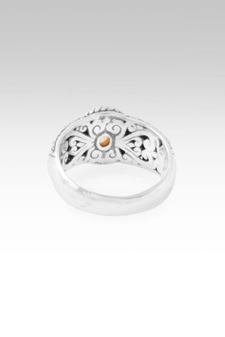God Is Able Ring™ in Cable Carnelian - Dinner - only found at SARDA™