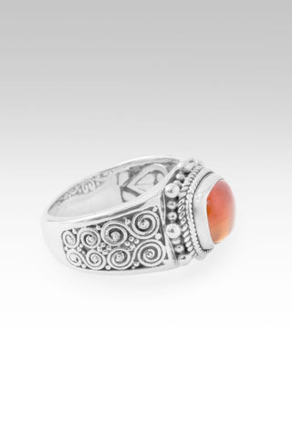 God Is Able Ring™ in Carnelian - Dinner - only found at SARDA™