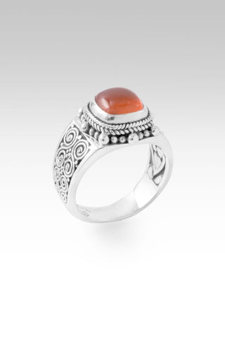 God Is Able Ring™ in Carnelian - Dinner - only found at SARDA™