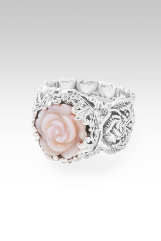 God is Faithful Ring™ in Pink Mother of Pearl - Dinner - only found at SARDA™