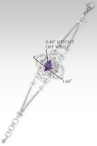 God is Good Bracelet™ in Amethyst - Single Stone - only found at SARDA™