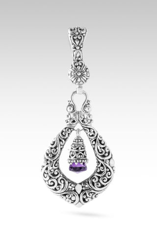 God is Good Pendant™ in African Amethyst - Single Stone - only found at SARDA™