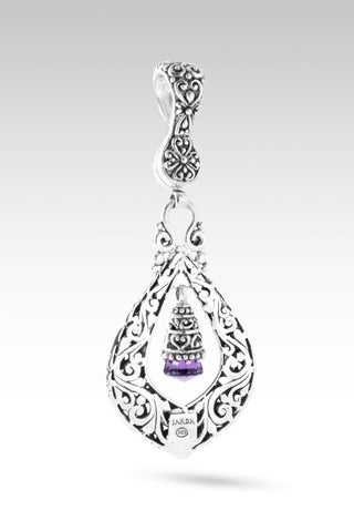 God is Good Pendant™ in African Amethyst - Single Stone - only found at SARDA™