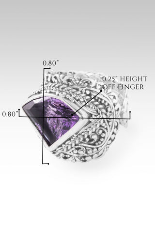 God is Good Ring™ in Amethyst - Statement - only found at SARDA™