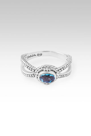 God is Good Ring™ in London Blue Topaz - Dinner - only found at SARDA™