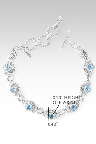 God is Love Bracelet™ in Swiss Blue Topaz - Multi Stone - only found at SARDA™