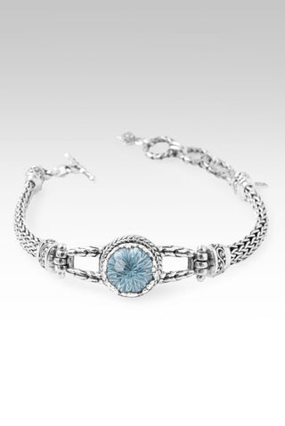 God of Impossible Bracelet™ in Arctic Blue Topaz - Single Stone - only found at SARDA™