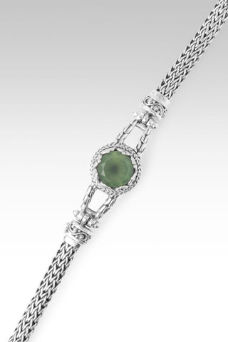 God of Impossible Bracelet™ in Green Serpentine - Single Stone - only found at SARDA™