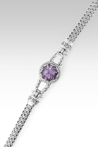 God of Impossible Bracelet™ in Rose De France Amethyst - Single Stone - only found at SARDA™