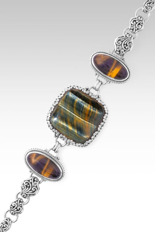God Of Miracles Bracelet™ Blue Tiger's Eye & Tiger's Eye - Multi Stone - only found at SARDA™