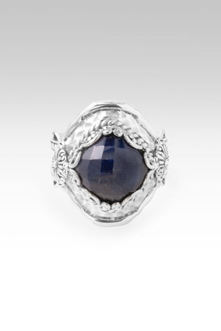 God of Miracles Ring™ Blue Grey Sapphire - Dinner - only found at SARDA™