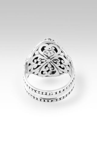 God of Miracles Ring™ in Key Lime Chalcedony - Dinner - only found at SARDA™